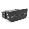 Зарядные интерфейсы USB C 2G6035718 для MK8 Golf 8 Двойной порт зарядки Type-C Автомобильные аксессуары Простая установка