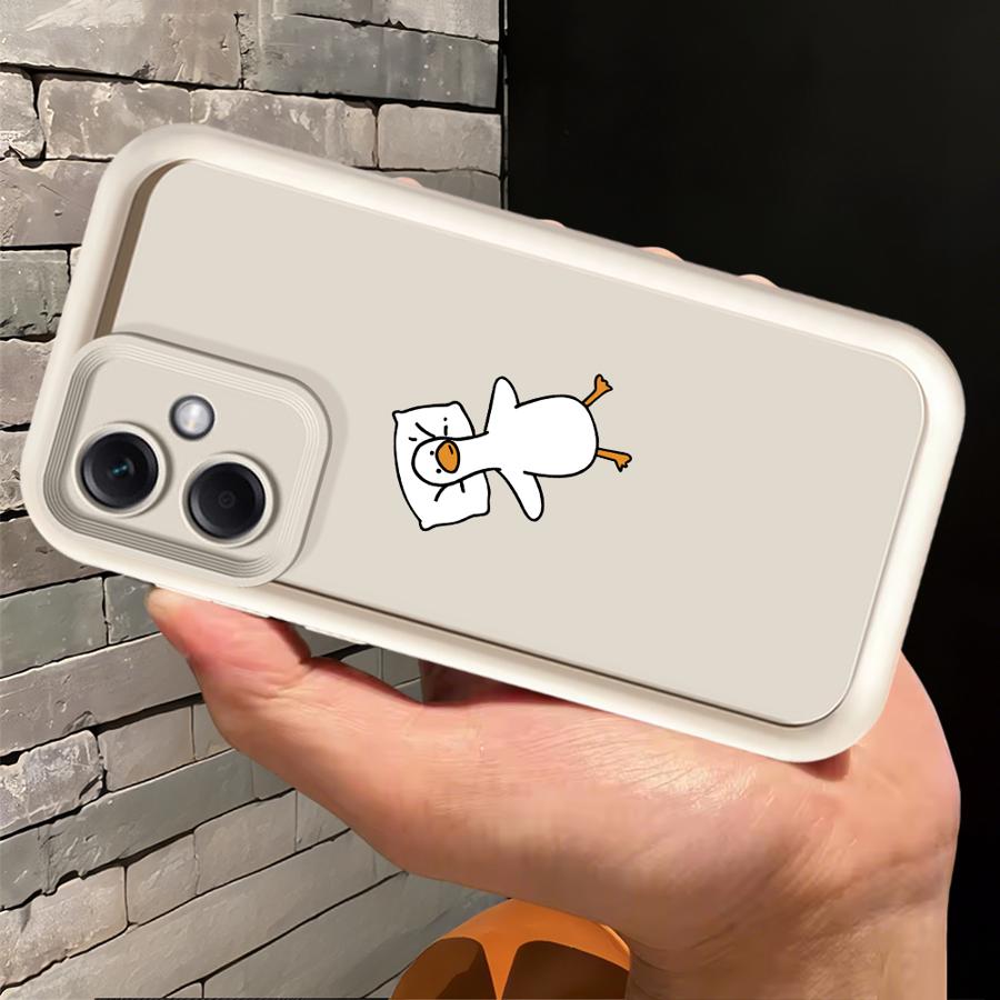 Чехол для телефона для Xiaomi Poco F8 C51 C50 X3 Pro X3 NFC C61 Простой и милый Утенок