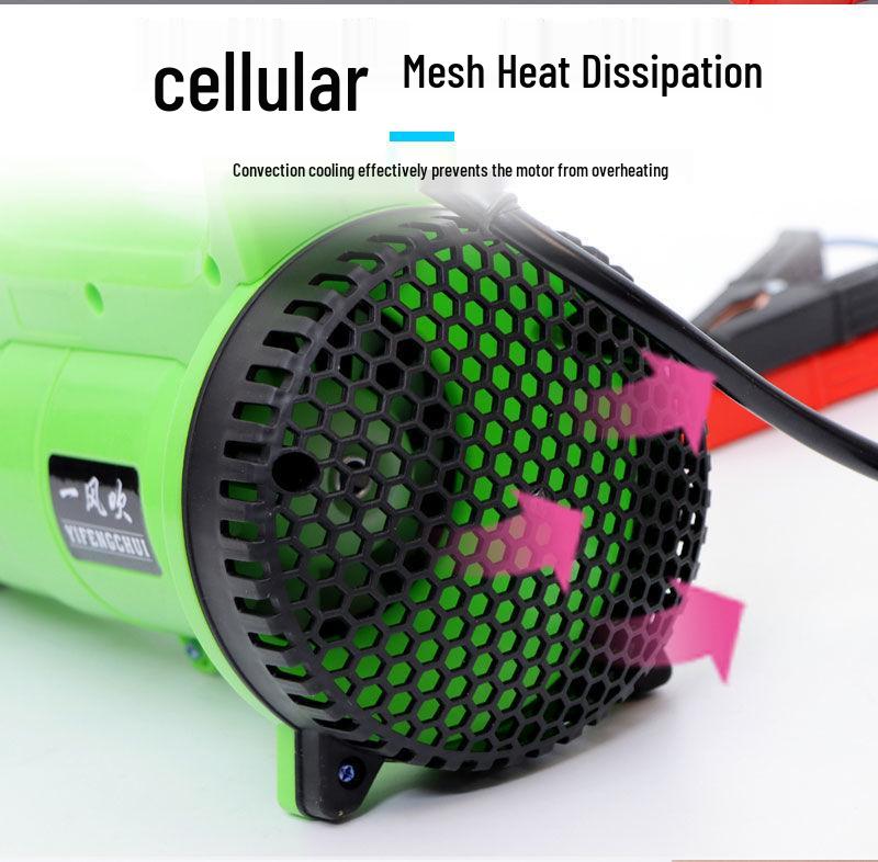 Высокомощный ручной электрический воздуходув для удаления пыли, листьев и снега - 220В, промышленное использование