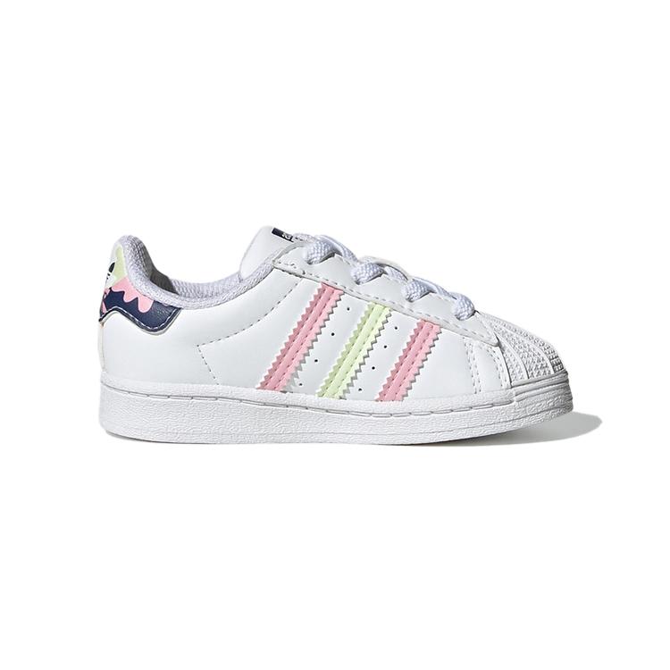 adidas Оригинальные кроссовки SUPERSTAR Низкие для малышей Младенцев и малышей GY3332