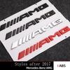 DHP3  New 2025 Hot AMG Logo Car Tail Trunk Auto Emblem Sticker Accessories For Mercedes Benz Brabus Smart Maybach W204 GLC CLA W205 W2