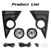 LED Fog Lamp For Toyota AGYA   DRL Daytime Running Lights Halogen Assembly Headlight With Cover Wires Car Accessories