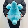 New Cute Pokemon Gible Plush Toy Cute Land Shark Character Soft Stuffed Doll Blue Dragon Type Anime Plushie for Fan Collector Birthday Gift Home Decor