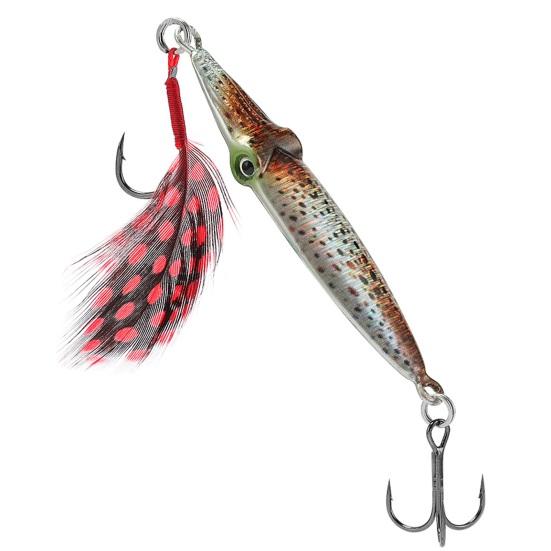 21г/ 6,6см Бионическая приманка Острый крючок 3D Имитация рыбьего глаза Имитация Соблазнительная Рыбалка Дорожка