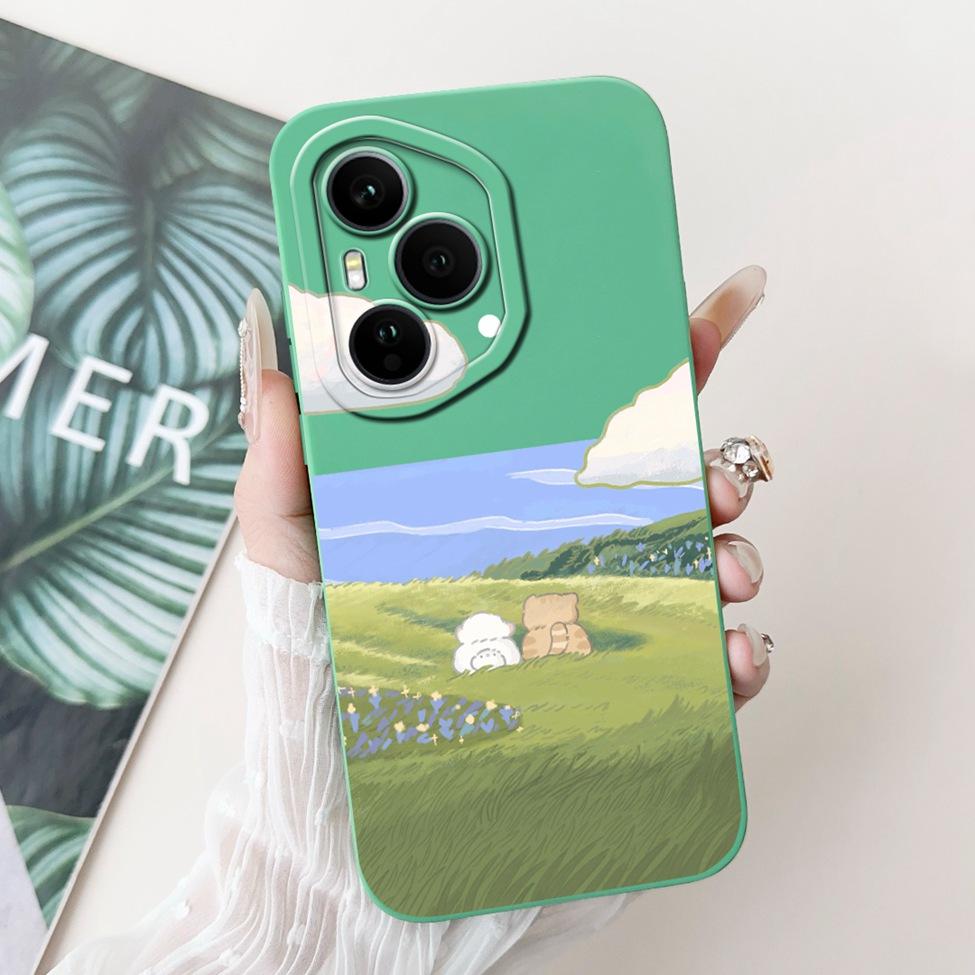 Global For Honor 400 Pro 5G Case DNP-NX9 Cute Cat Panda Fashion Flowers Love Back Cover For Honor 400 Pro 5G Phone Case Bumper