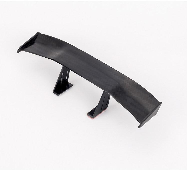 Mini GT Carbon Fiber Car Rear Spoiler Wing No Drilling Required Tail Decoration Auto Exterior Accessories Car Styling