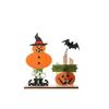 Festival Halloween Wooden Ornaments DIY Gifts Pumpkin Ghost Decor Desk Ornaments  Halloween