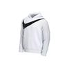 Nike Oversized Logo Basketball Hoodie Men Outerwear White CK6458-100