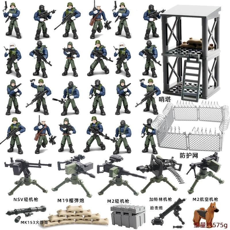 Simulation Action Figure Movable Joint Doll Compatible With Building Blocks World War Ii German Military Puppet Boys Toys