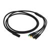 Bike Motor Conversion Cable Waterproof 1 for 4 Mid Drive Motor Extension Wire for BAFANG BBS01