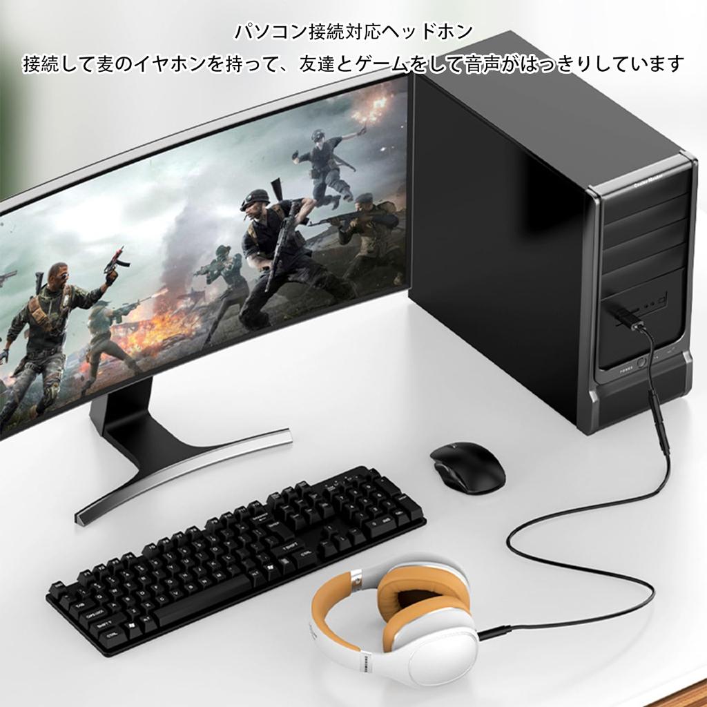 Кабель-переходник USB-аудио Внешняя звуковая карта USB Адаптер-переходник USB-штекер-гнездо 2 шт. Совместимость с голосовыми вызовами TRRS Plug and Play