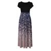 Summer Dresses For Women 2023 Fashion Casual Floral Print Round Neck Short-Sleeved Large Size Maxi Dresses