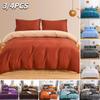 Hot Selling Bedding Solid Color Double-sided Matte Bed Sheets Quilt Covers Four Piece Set Quilt Covers Bed Sheets Pillowcases