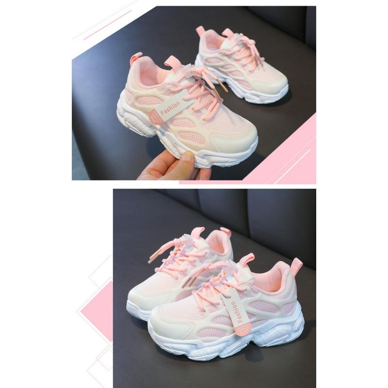 Детские кроссовки Обувь для папы для девочек Летняя новая детская обувь Летняя дышащая сетчатая обувь для мальчиков Детская обувь