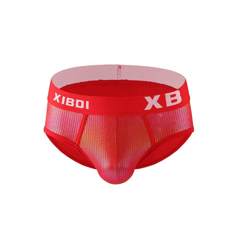 Мужское сексуальное треугольное нижнее белье, персонализированные шорты, мужское дышащее нижнее белье