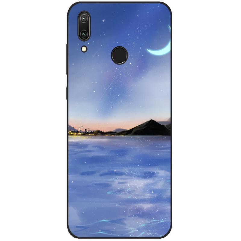 Чехол для Huawei Y7 2019 Y 7 2019 Силиконовый ТПУ Задняя крышка Защитный чехол для телефона Для Huawei Y7 Y7 Prime 2019 Бампер Fundas Coque