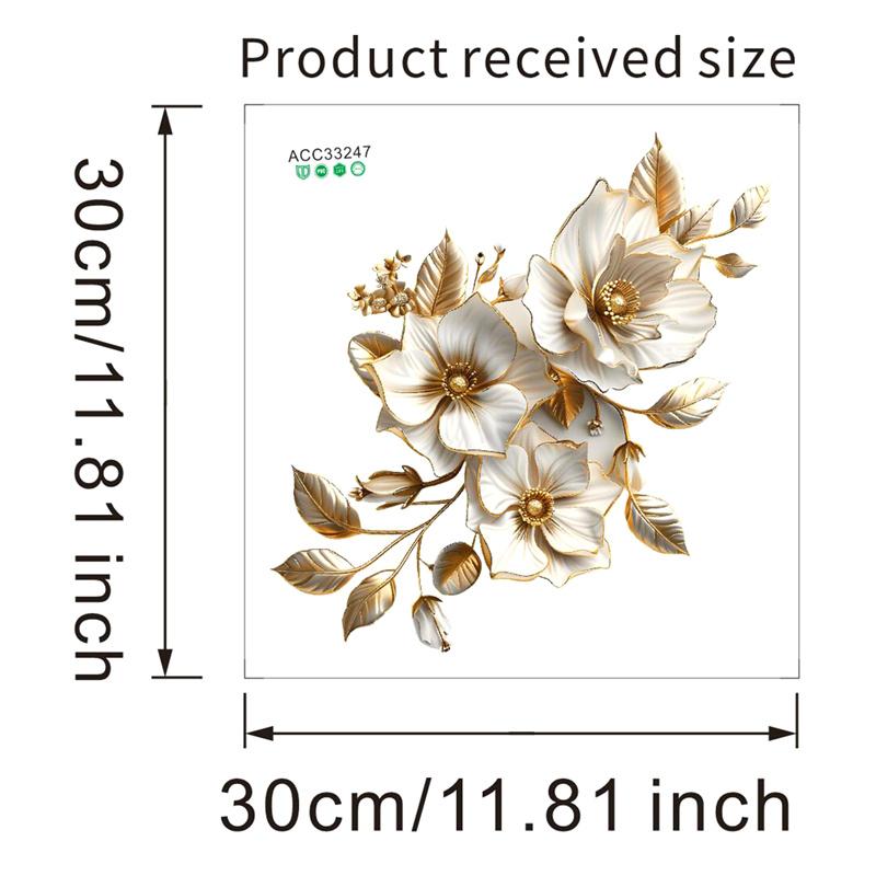 Beautiful Lotus Toilet Sticker Bathroom Toilet Cover Decorative Sticker Waterproof Self Adhesive