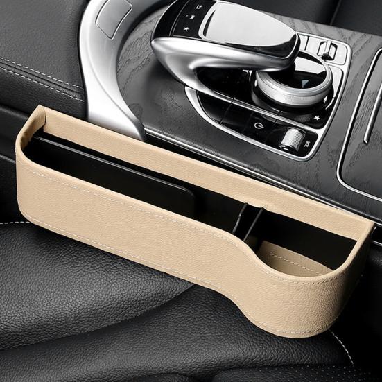 Car Seat Gap Storage Organizer with Cup Holder Large Capacity Simple Installation Auto Seat