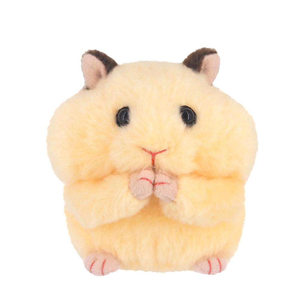 Sanei Boeki Mogomogo Hamster W6 X D7 X Plush Toy MGH04 ~ Kinkuma-san H7.5cm