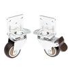 1*/ Heavy Duty Casters 20kg Mute Swivel Wheels For Moving Furniture Chair Crib#