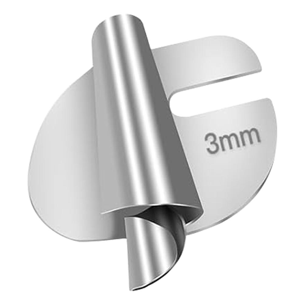 1/8pcs Stainless Steel Sewing Rolled Hemmer Foot 3mm-10mm Universal Sewing Hemming Puller Machine Presser Foot DIY Crafts Tool