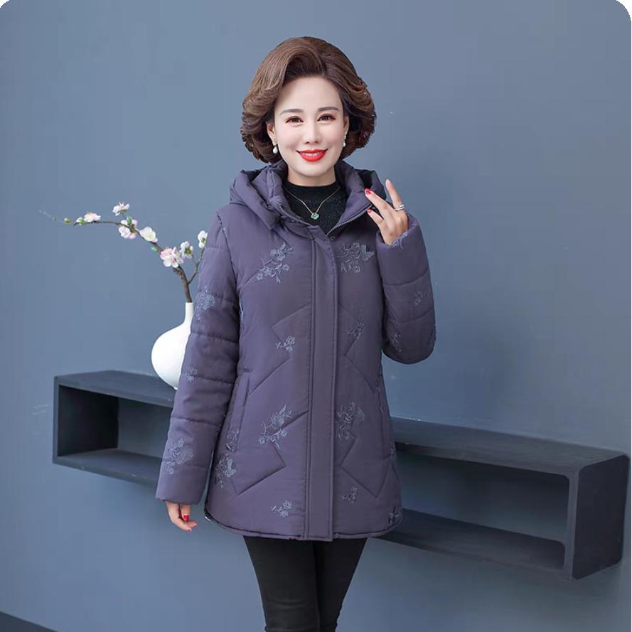 Женские пальто Зимние парки с капюшоном Элегантные Свободные Толстые Теплые Верхняя одежда Женские куртки