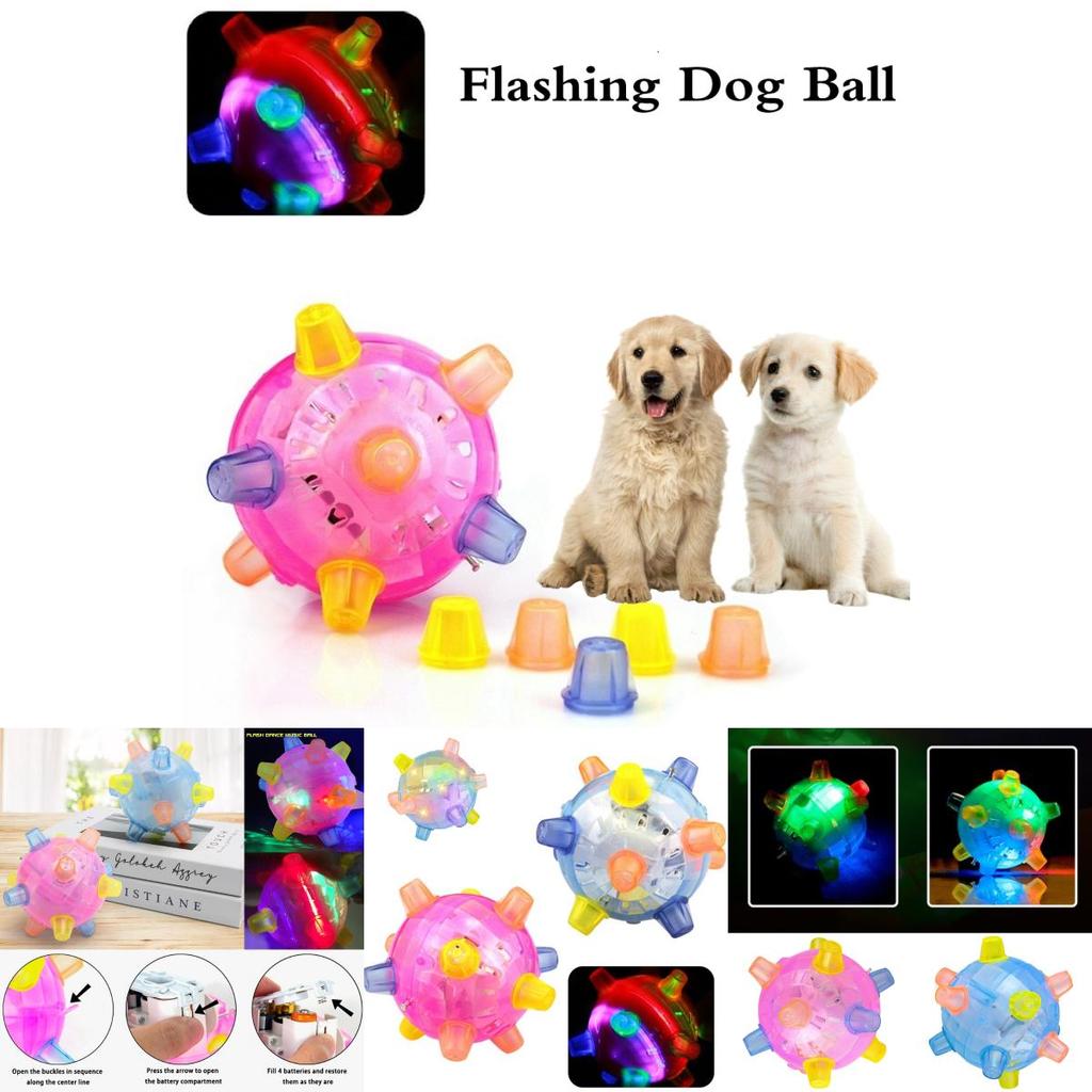 Unique Light-up Toy Flashing Dancing Ball For Kids With Colorful Sound Effects