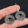 Wedding Gift For Her 925 Silver Natural Mozambique Garnet Drop/Dangle Earrings