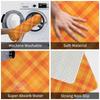 Halloween Thanksgiving Pumpkin Pattern Anti-slip Doormat Floor Mat Carpet Rug for Kitchen Entrance Home Living room Footpad Mats
