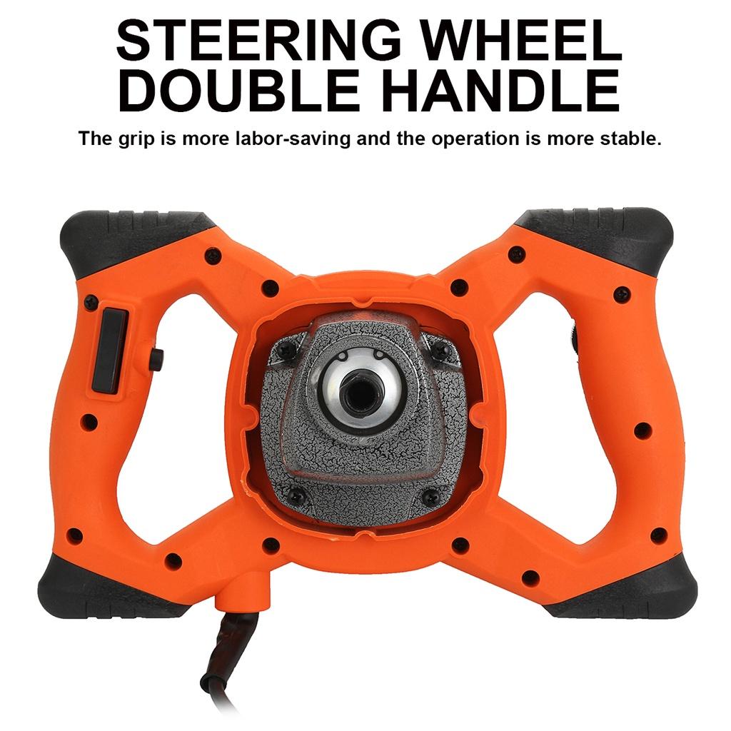 3000 Вт Регулируемая скорость 6 передач Промышленный миксер Ручной Краска Цемент Гипс Раствор Порошок для покрытия Смешивающая машина