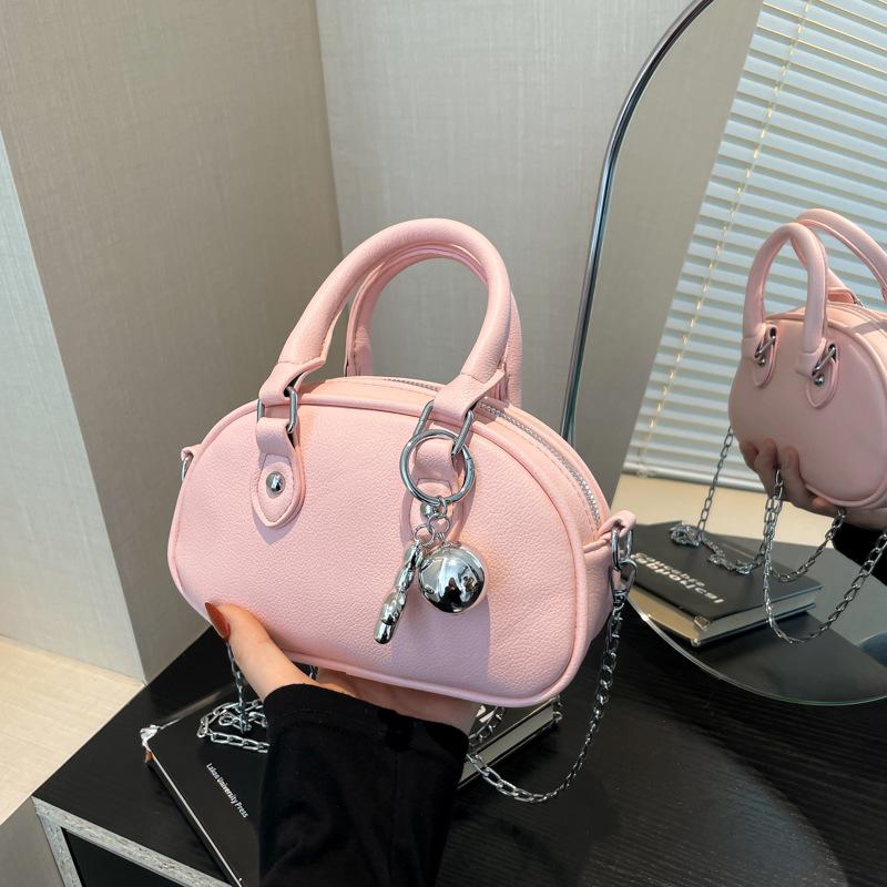 Высококачественная маленькая круглая сумка Niche Design, женская универсальная сумка через плечо, женская сумка-мессенджер, модная сумка для боулинга