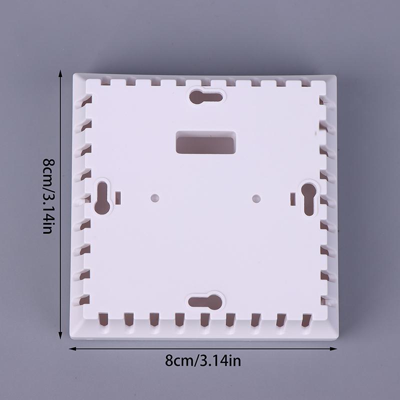 Пластиковая распределительная коробка Корпус датчика дыма Коробка для электроники Корпус для электронного проекта Сделай сам Электрическая коробка Пылезащищенный