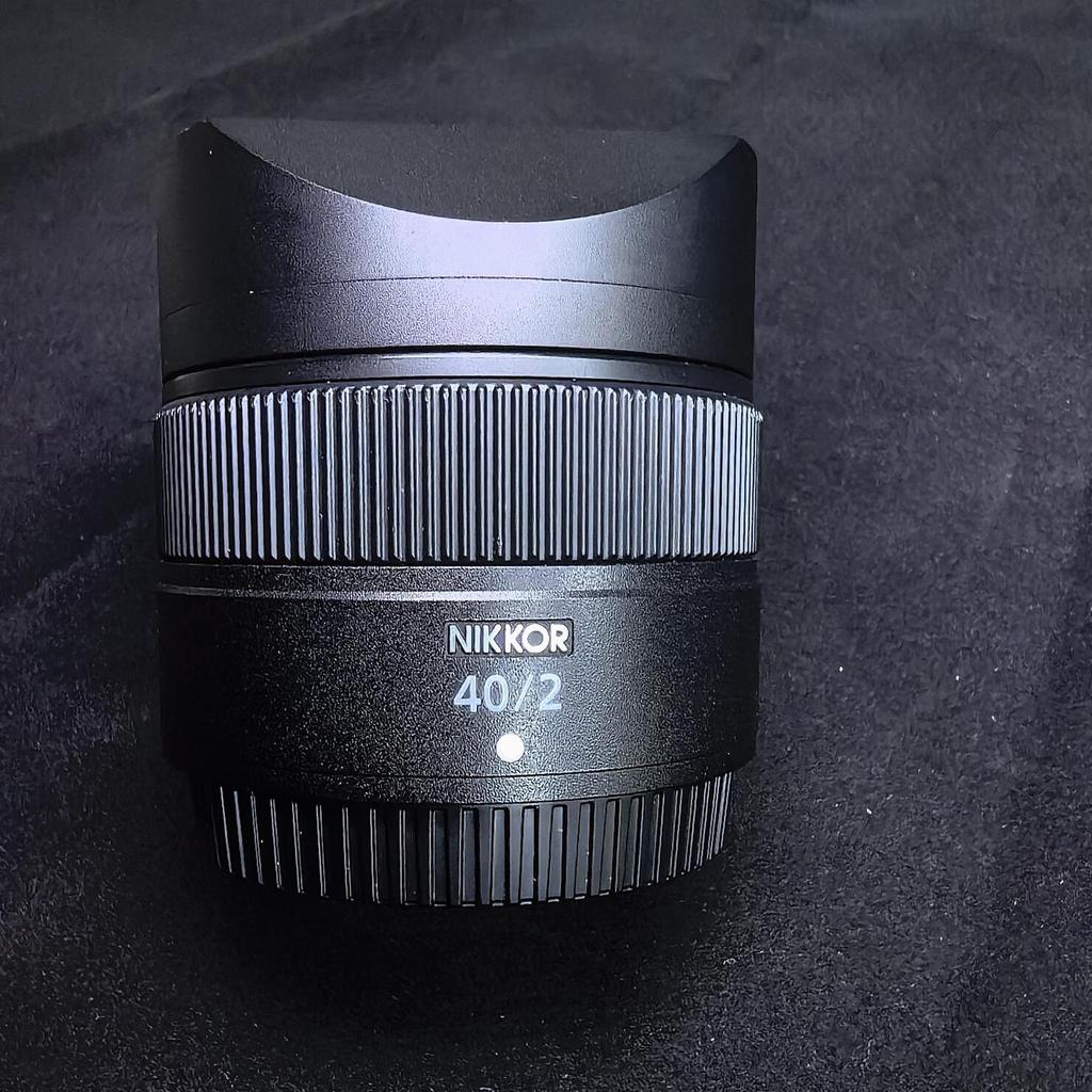Металлический квадратный бленда для объектива Nikon NIKKOR Z40mm F2 / Z40 F2SE Z7II Z6II Z5 ZFC ZF Z50 Z7 Z6 Z9 Z8 Объектив камеры
