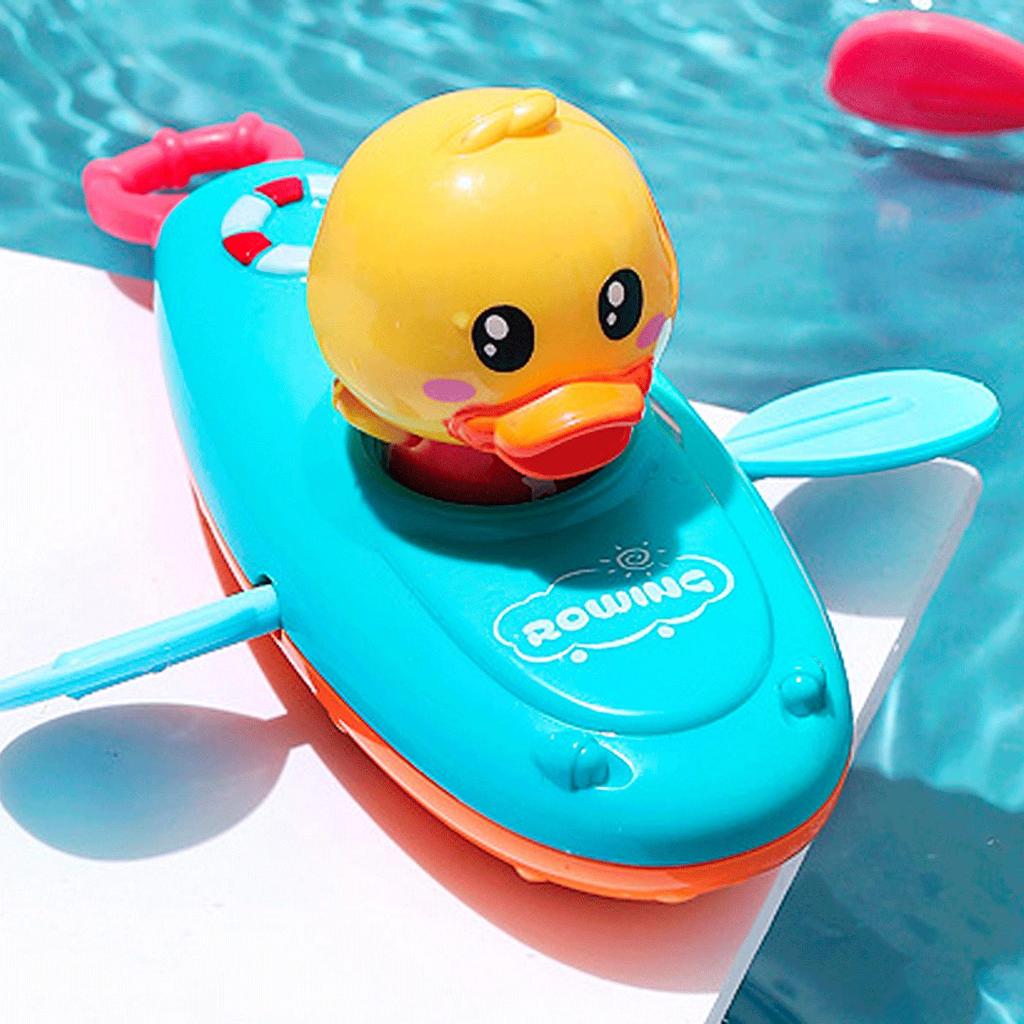«Летний водный игровой набор Яно»: Игрушки для ванны для детей «Желтая утка, краб и черепаха»
