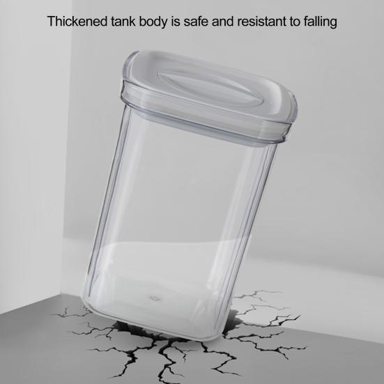 Ящик для хранения круп, большая емкость, прозрачный герметичный контейнер для хранения продуктов, герметичный резервуар для хранения, кухонный органайзер