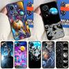 Чехол с Луной, Звездами, Космосом для Honor 200 Pro 50 70 90 X9a X8a X8 X9 X8b X9c X9b Honor Magic 7 5 6 Lite Pro