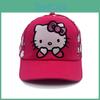 Cat Cartoon Kt Baseball Cap With Breathable Cotton And Windproof Features