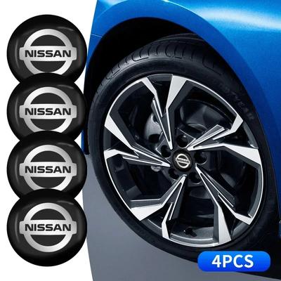 2025 Для Nissan 4 шт. Алюминиевый Металлический Значок Ступицы Колеса Наклейка Значок Для Nissan X-trail Qashqai Note Juke Sentra P