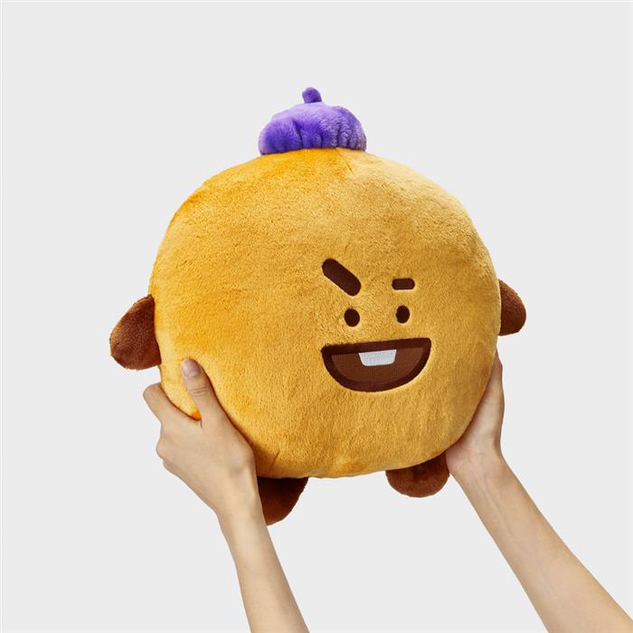 LINE FRIENDS BT21 SHOOKY Хопин' Лав Подушка-Плюш с Лицом
