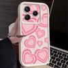Y2K Retro Gradient Love Hearts Pattern Case For Xiaomi Redmi Note 14 13 Pro 5G 12 11 Funda Xiaomi 14T 13T 11T Pro Shockproof Bumper Silicone Cover