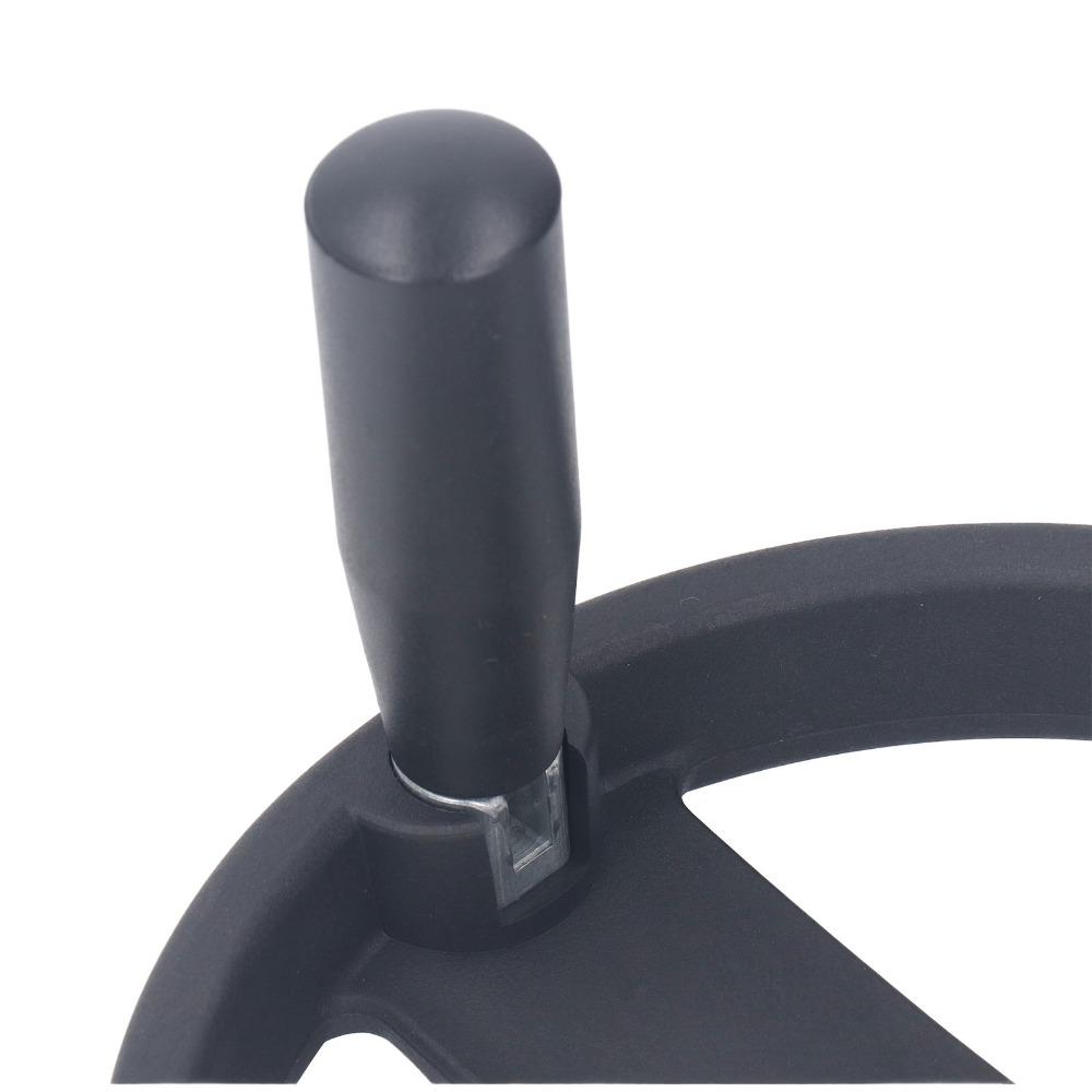 7.87inch Diameter Hand Wheel 200x18mm Revolving Handle Durable Revolving Knob Handle  Lathe Machine