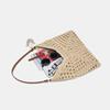 Large capacity woven bag new summer fashion shoulder straw bag seaside vacation leisure commuter tote bag