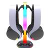 RGB Подставка для гарнитуры 9 режимов освещения Держатель для контроллера с USB Type-C зарядкой USB-портами данных для PS5/PS4/Xbox/Switch Pro