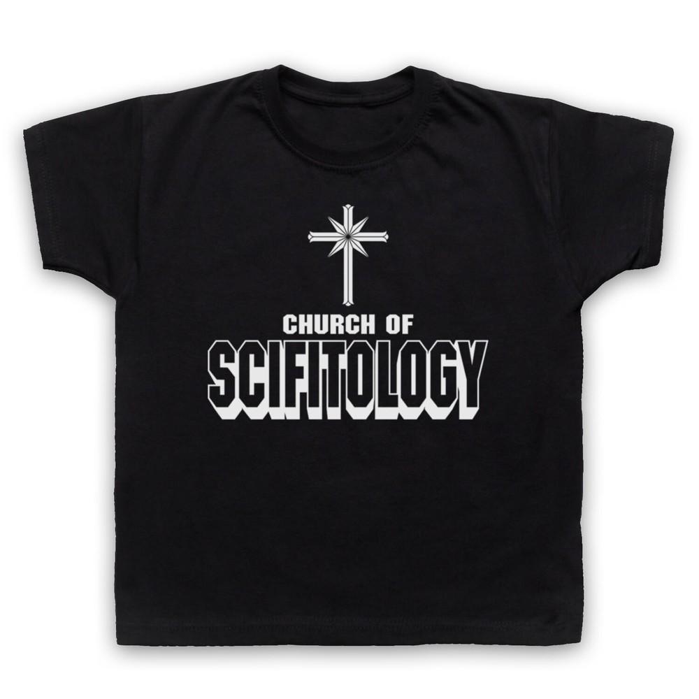 Church Of Scifitology Sci-Fi Lover Parody Funny Joke Kids Childs T-Shirt