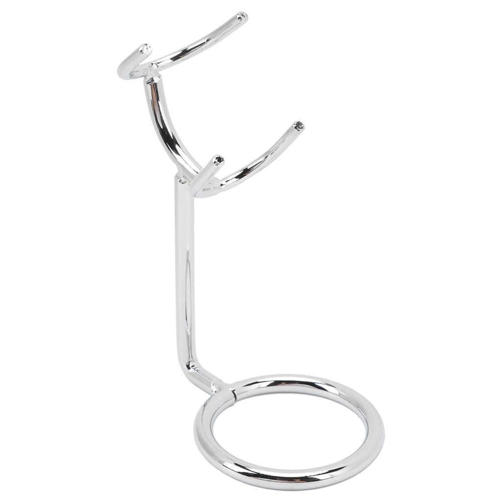 Stainless Steel Shaving Holder Stand Simple Universal Multifunctional Manual Shaving Brush Stand for