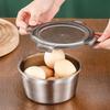 304 Нержавеющая сталь Сливная корзина Контейнер для еды Овощной Фруктовый Фильтр-Сито с Ножками Многофункциональная Пароварка Кухонная Утварь