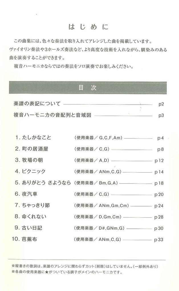 Suzuki Suzuki Double Note Harmonica Solo Collection Masterpiece Repertoire 3