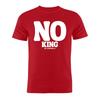 Pure Cotton Unisex T Shirt No Kings In America Artwork Tee