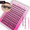 Natural Anime Look Segmented False Eyelashes DIY Grafting Eyelashes  DIY Eyelashes Makeup