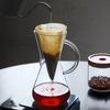 Glass Jar for Coffee Accessories Barista Kettle Pot Coffe Strainer Bar Pitcher Supplies Cafe Coffeeware Kitchen Dining Home